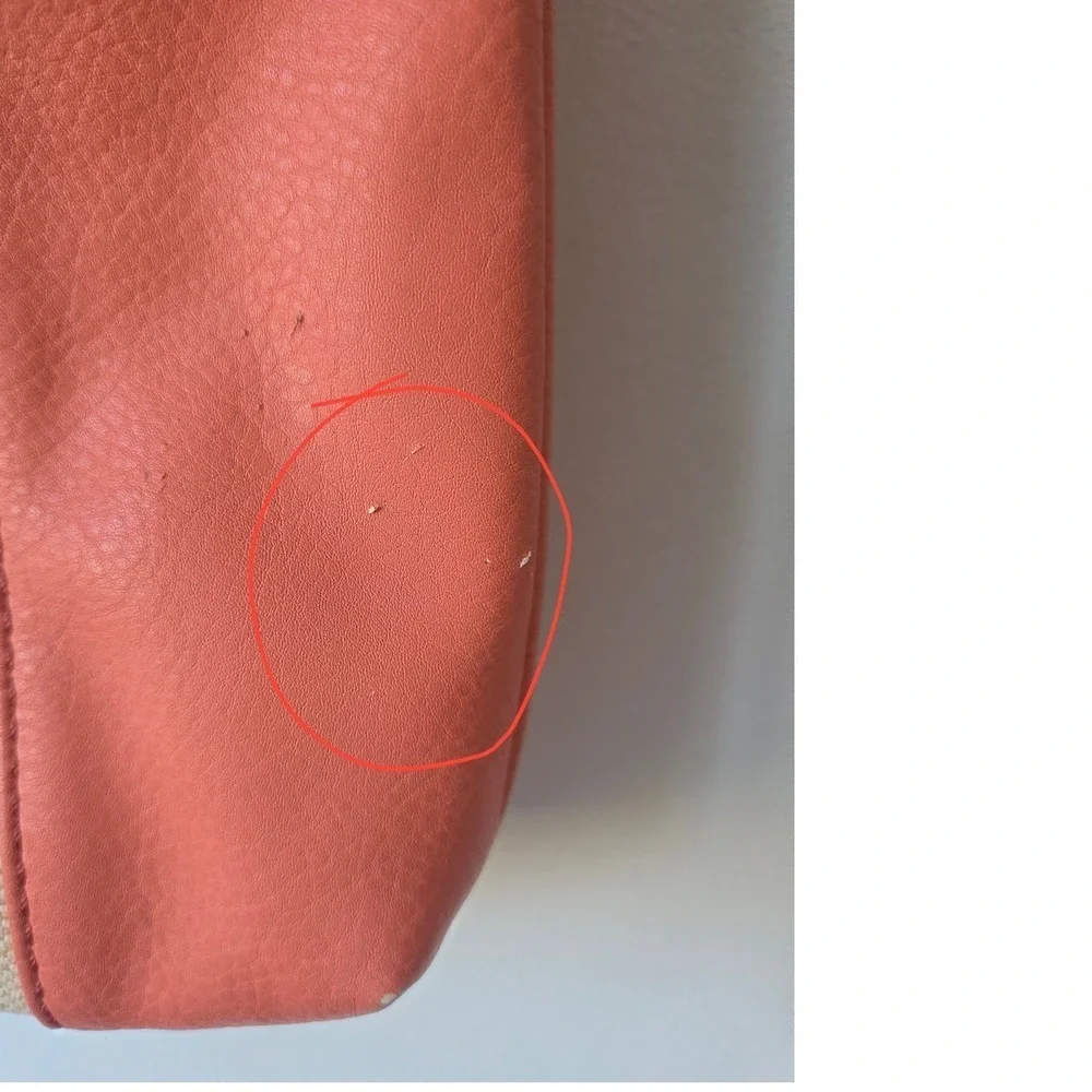 Fossil canvas leather